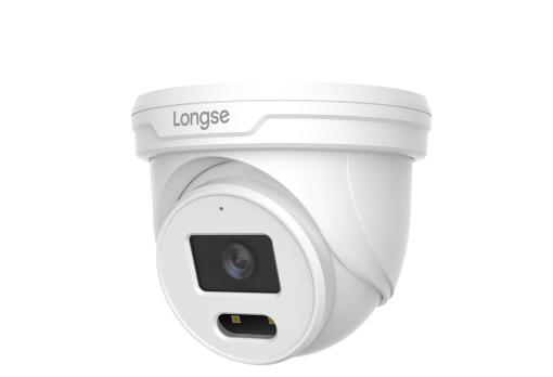 Caméra IP Dome 2MP Full-Color avec IA et Micro Intégré-longse