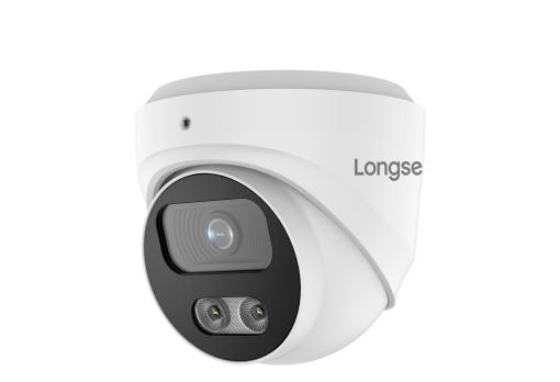 Caméra IP Dome 5MP Ultra HD avec IA (Humain & Véhicule) -Longse
